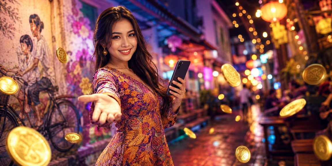 Pengguna Pulau Pinang mengakses pertaruhan sukan dan poker dengan rekaan batik tempatan mh807